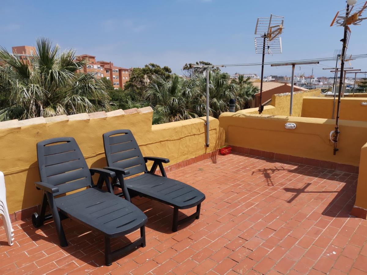 Casa Adosada Con Jardin Tarifa Exteriör bild